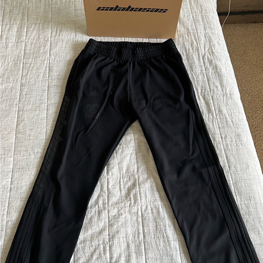 Adidas Yeezy Calabasas Black Joggers / Track Pants Gem